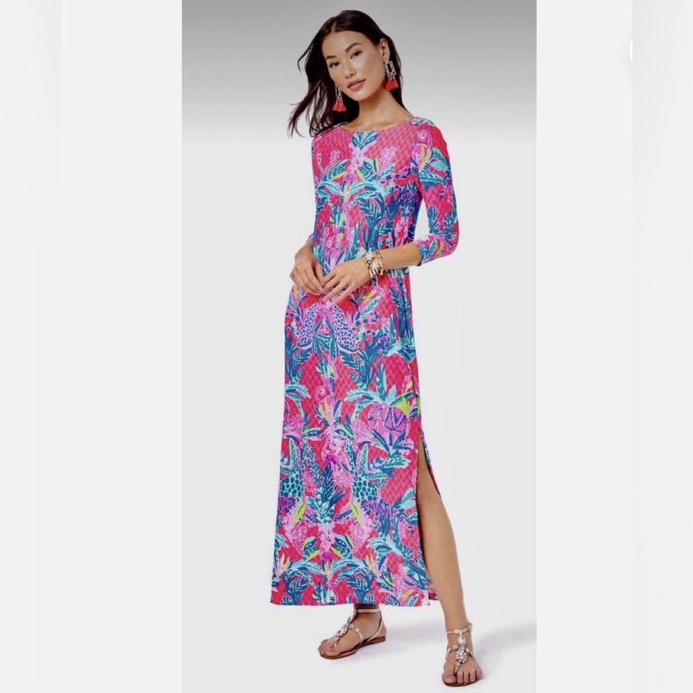 NWT XS UPF 50+ ChillyLilly Seralina Maxi Dress